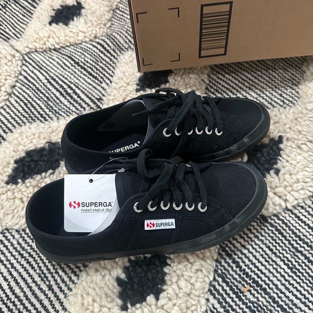 Superga 2750 Cotu Classic Sneaker all black (Women)